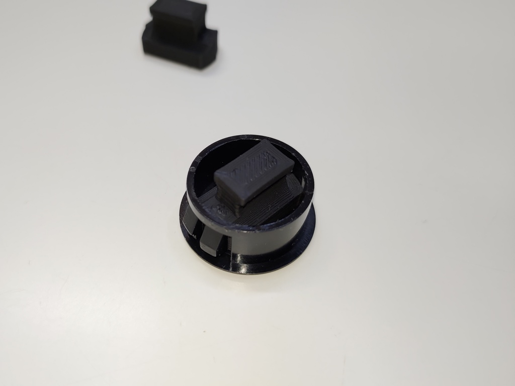 3mm厚専用ストッパー式24mm用メカクシキャップ2個セット