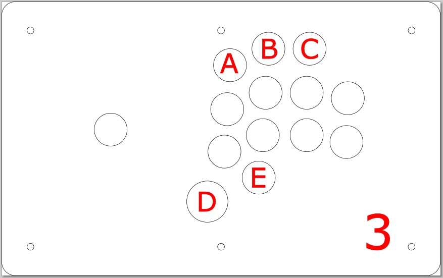 中型ケース天板+中天板