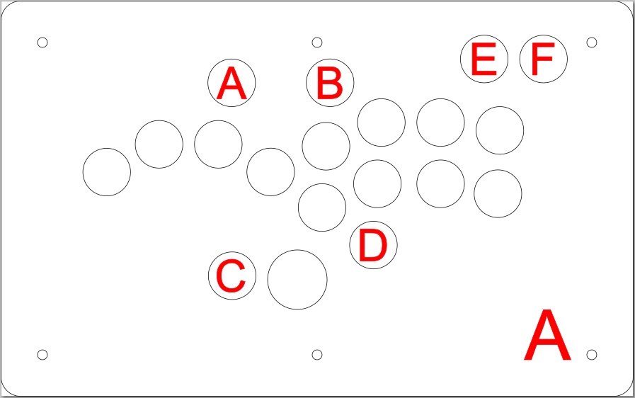 中型ケース天板+中天板