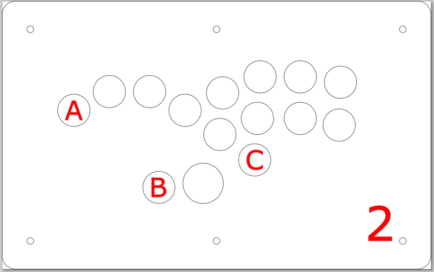 中型ケース天板+中天板