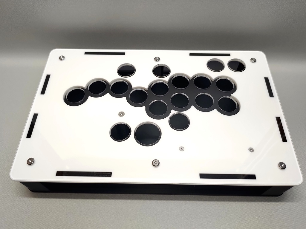 中型多ボタンレバーレスタイプ2(ストッパー式メカクシキャップ3個付き)