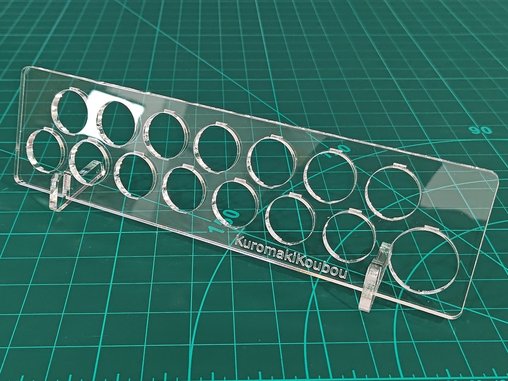 大型ボタンスタンド