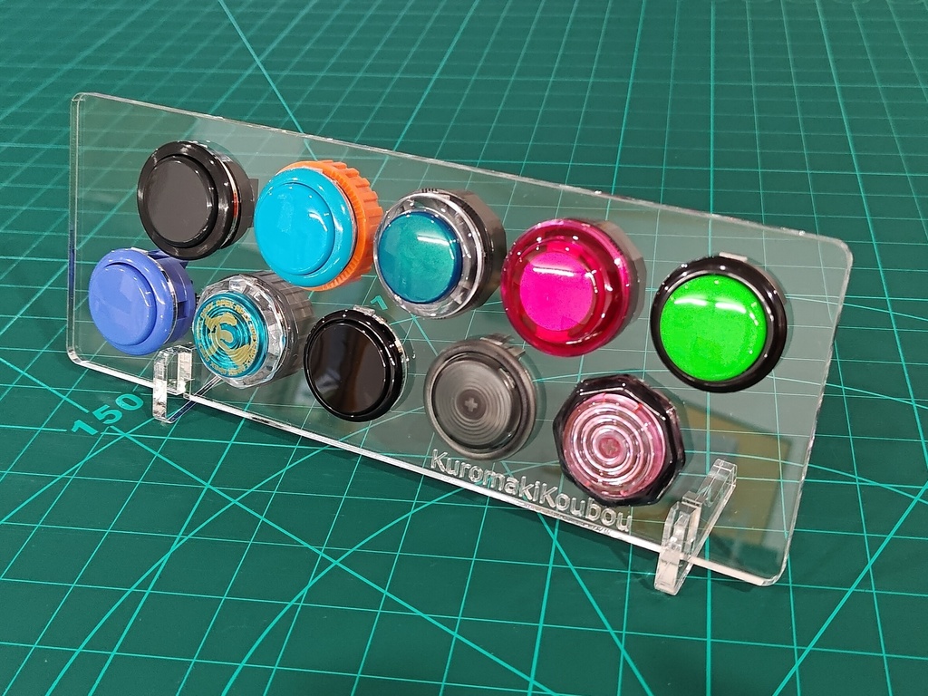 大型ボタンスタンド