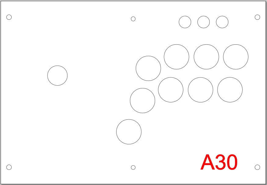 大型薄型アケコンケース「precisely4s」プリサイスリー4s(4度傾斜)