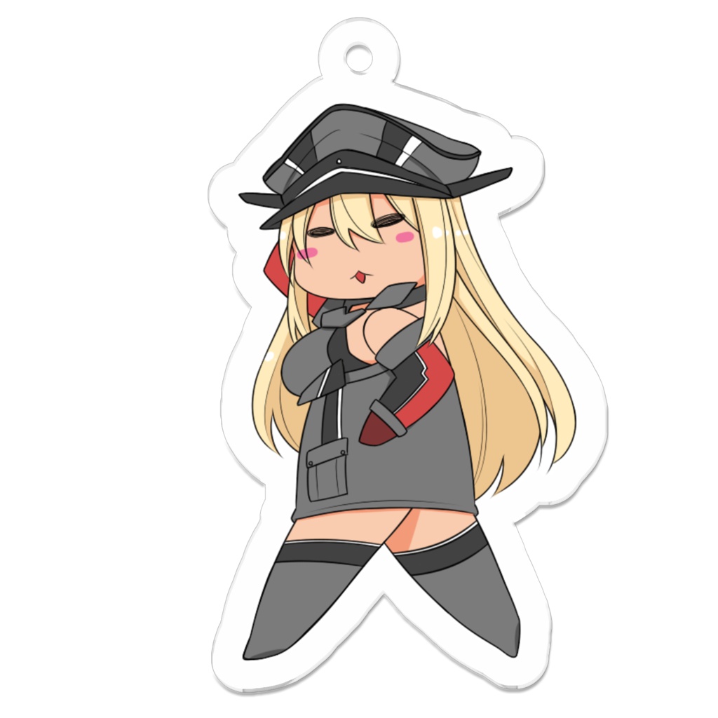 セクシービスマルクアクリルキーホルダー