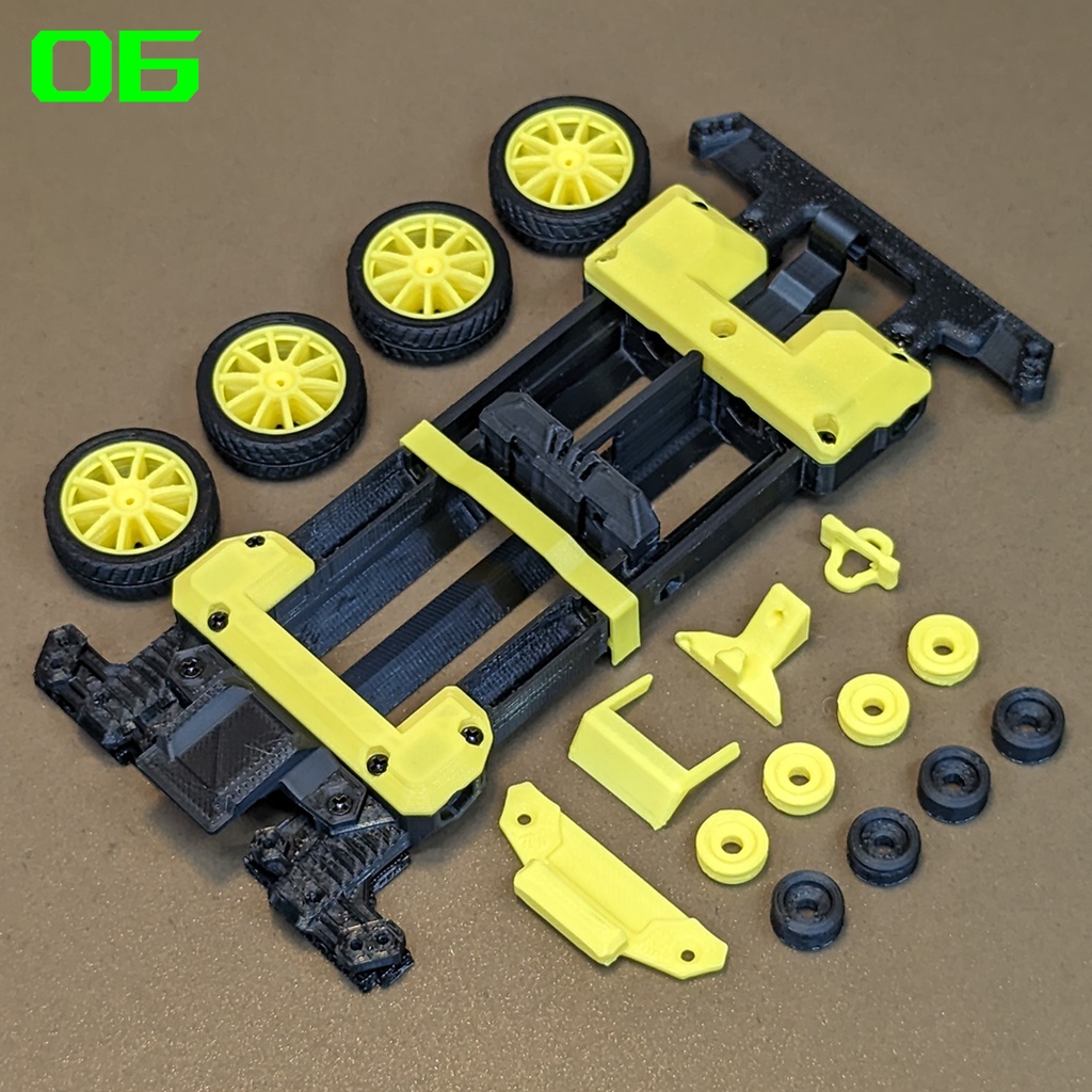 AZ-RC1シャーシ(ラジ四駆互換)