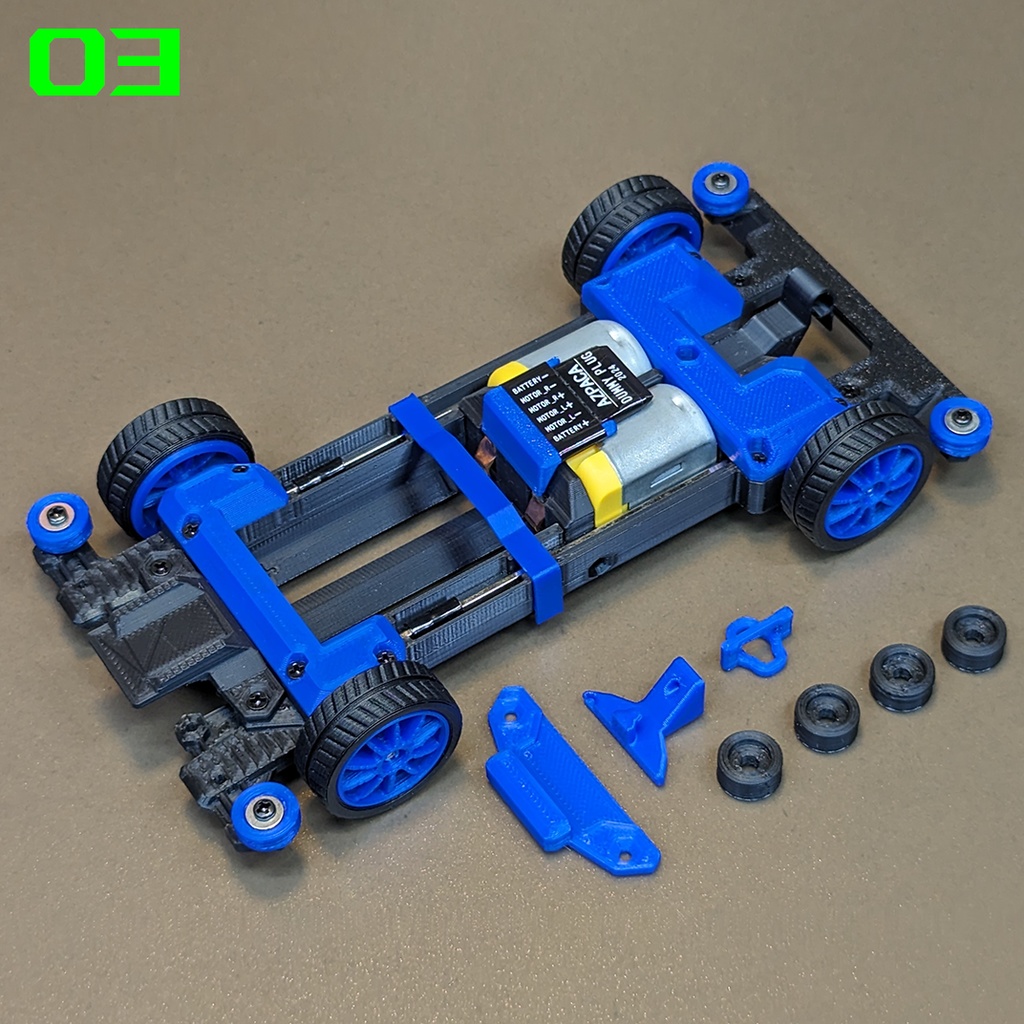 AZ-RC1シャーシ(ラジ四駆互換)