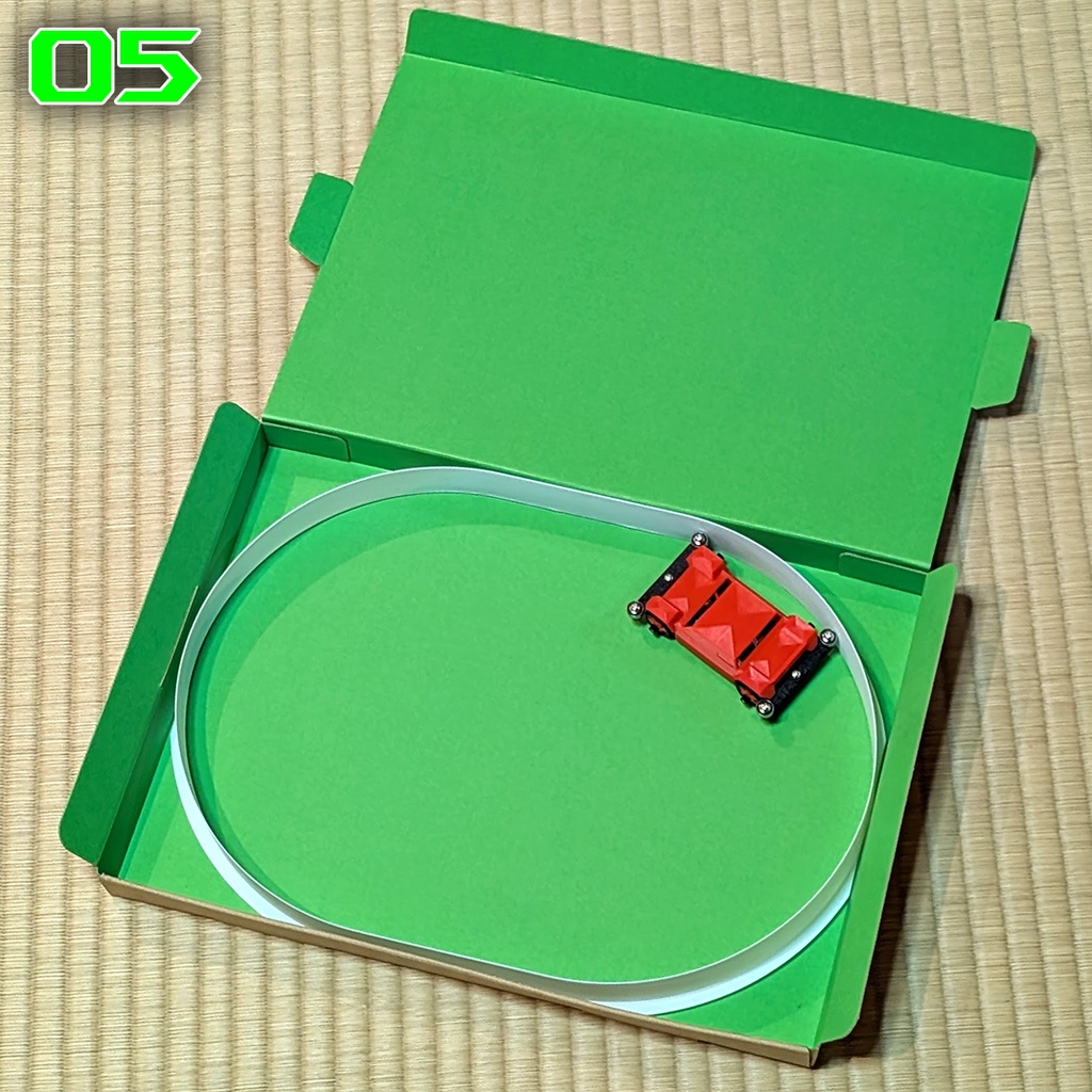 1/2サイズの四駆