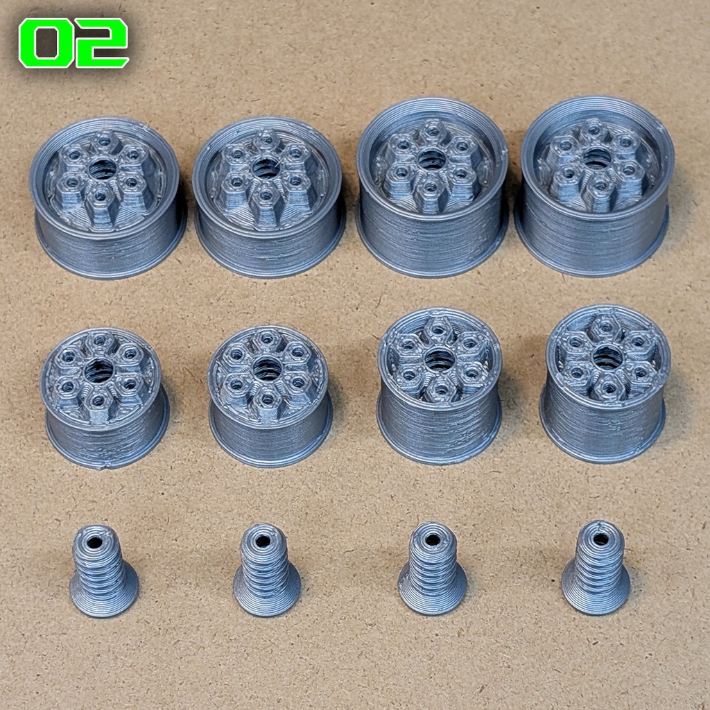 螺旋軸ホイール