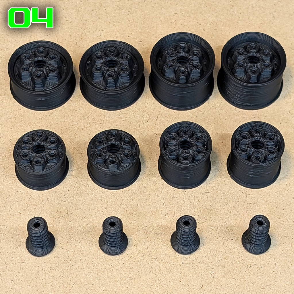 螺旋軸ホイール