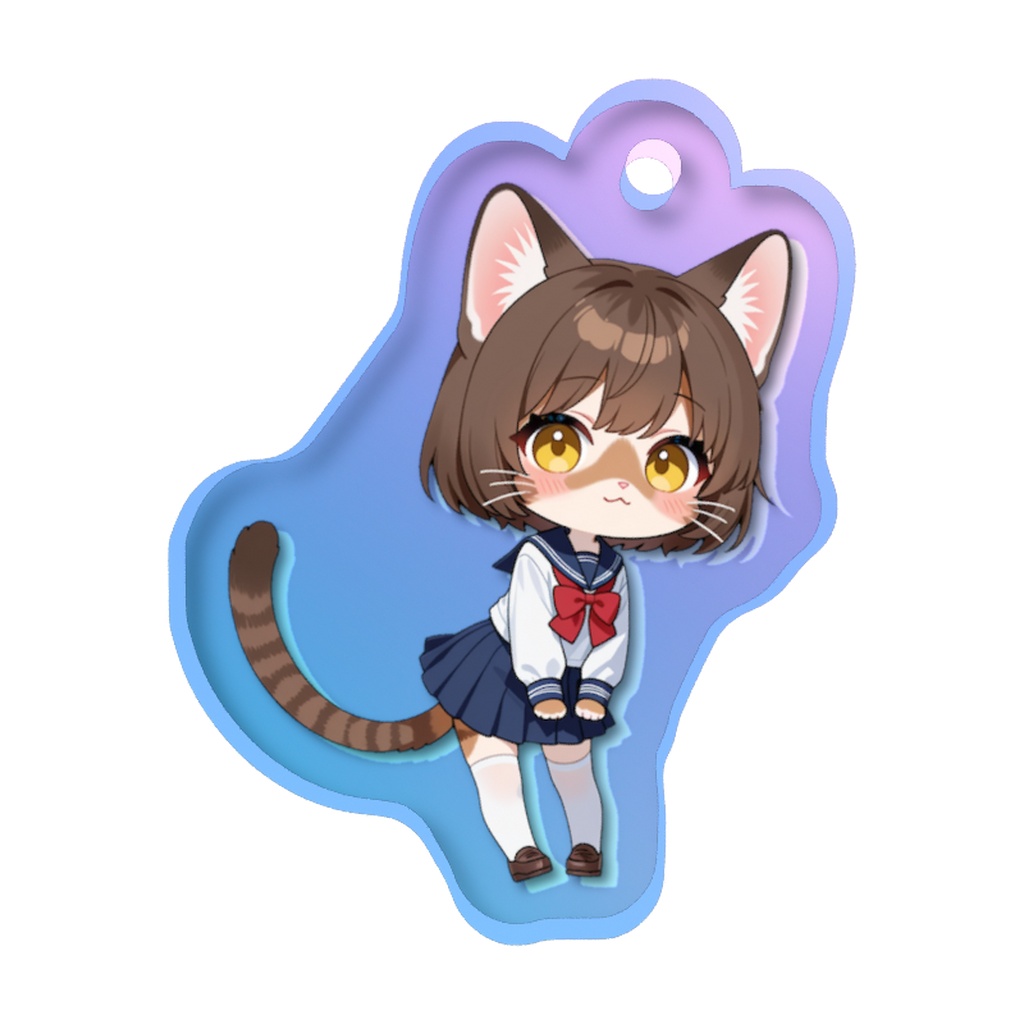 キジトラねこちゃんめじるしチャーム