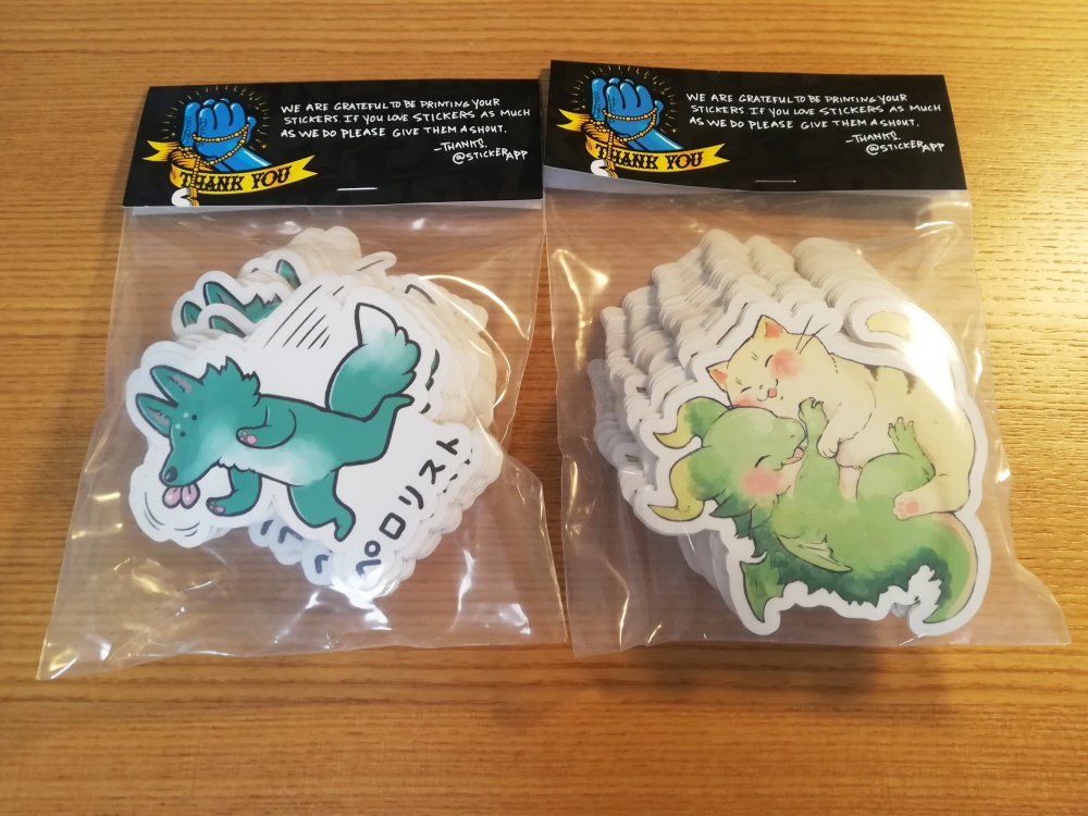 ペロリスト・ステッカー87×90mm(送料込み)【StickerApp様コラボ】