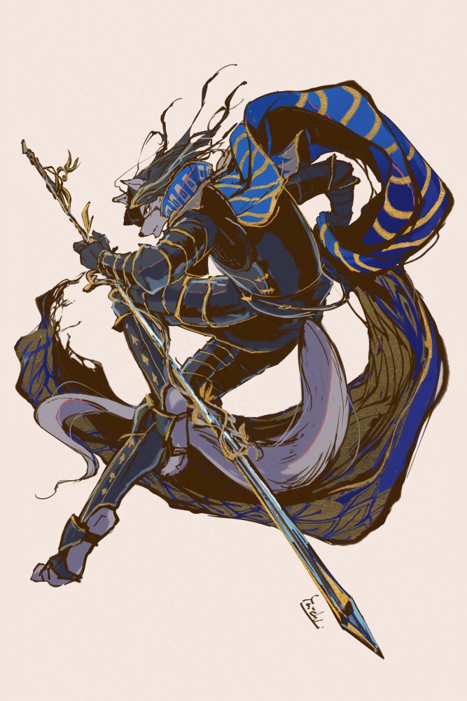 オリジナル黒騎士アクスタ(オーロラ加工)