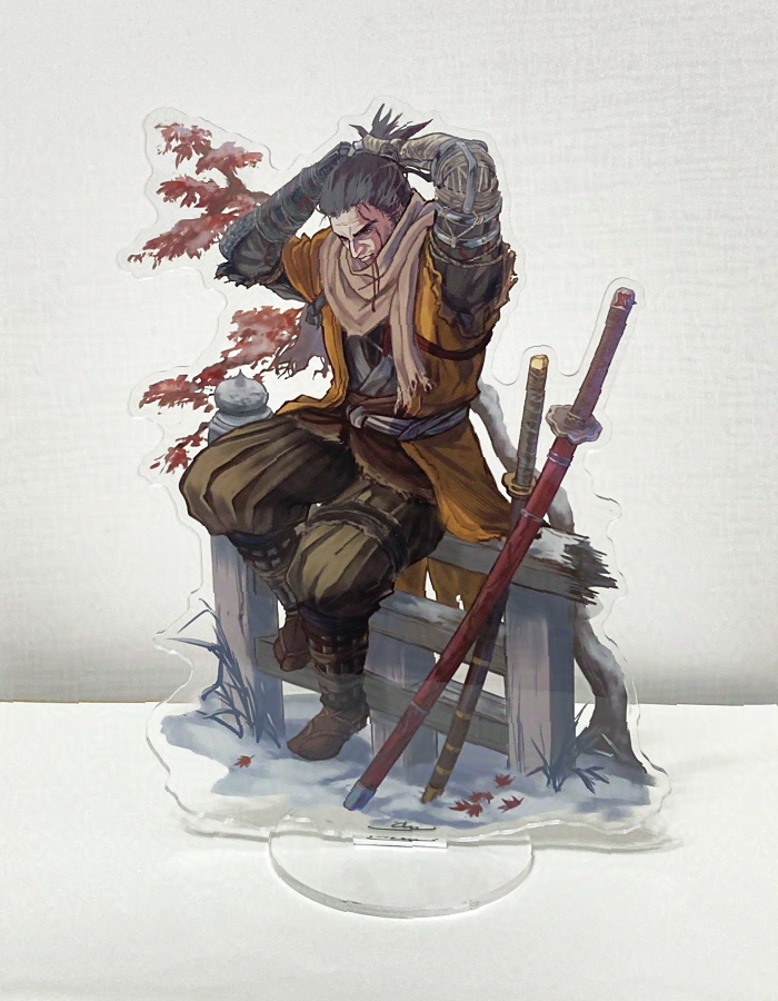 SEKIRO/狼アクスタ（8/15夏コミ後通販開始予定）