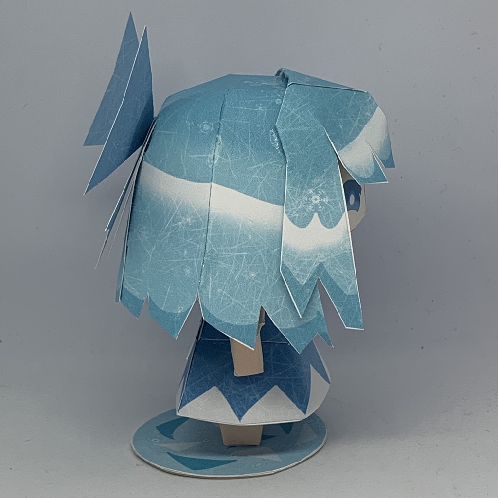 チルノ ペーパークラフト