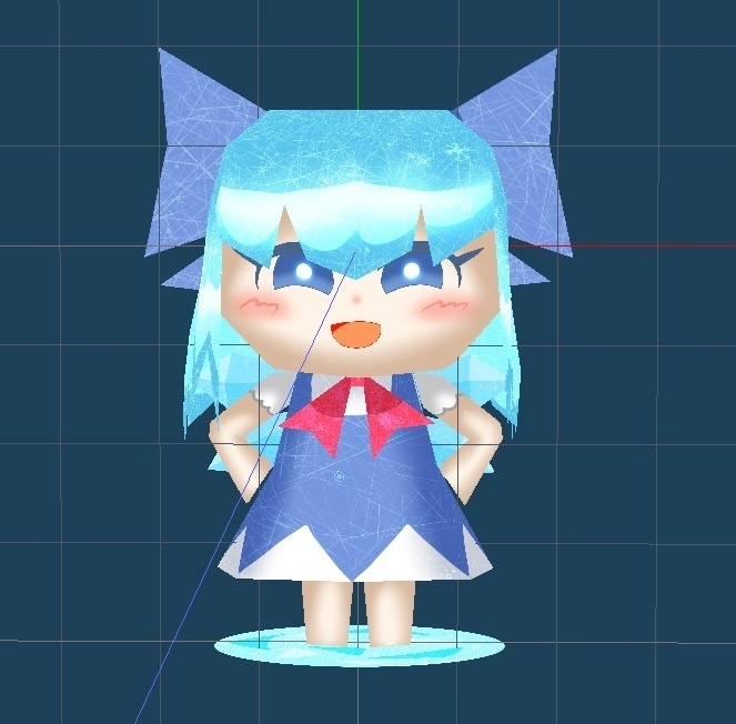 チルノ ペーパークラフト