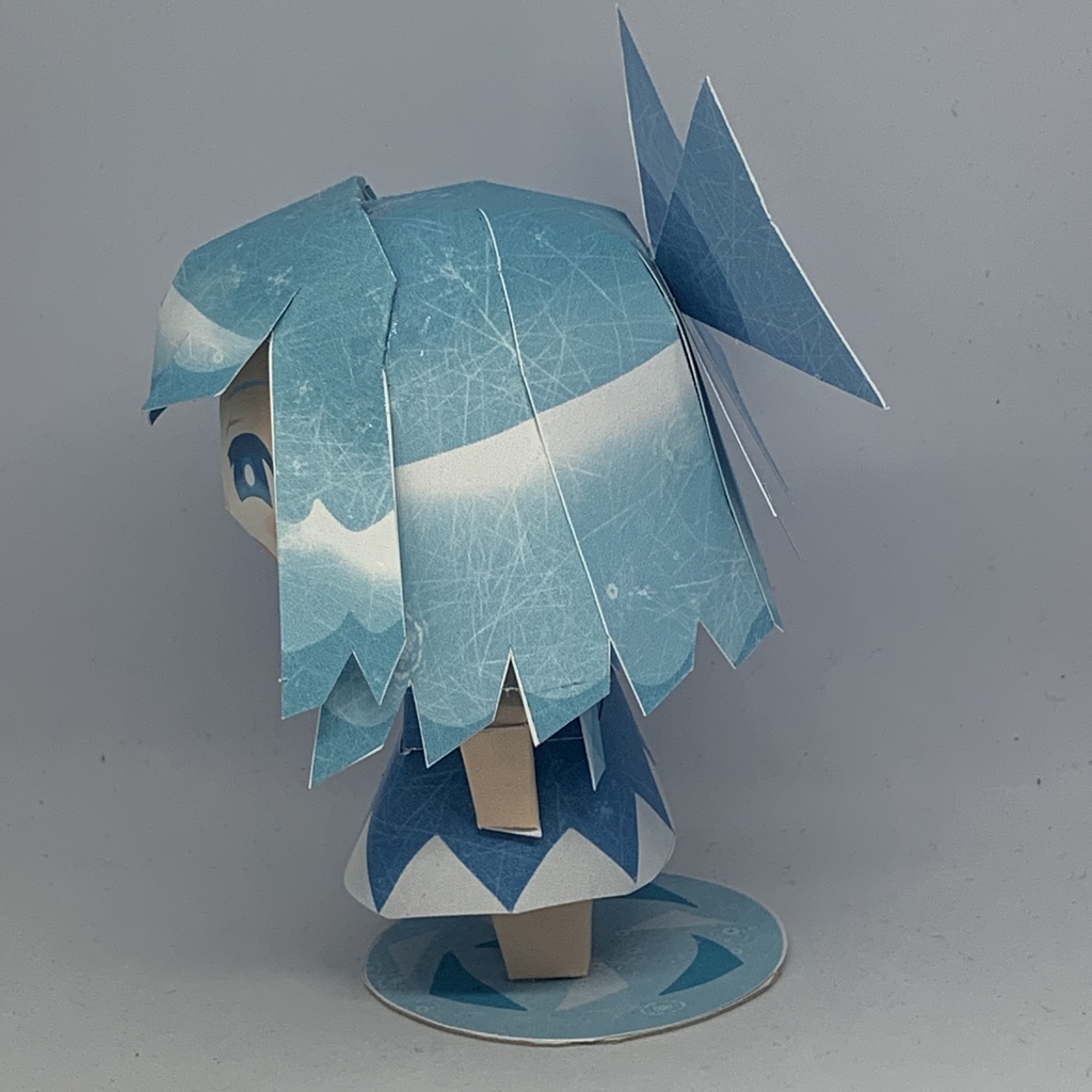 チルノ ペーパークラフト