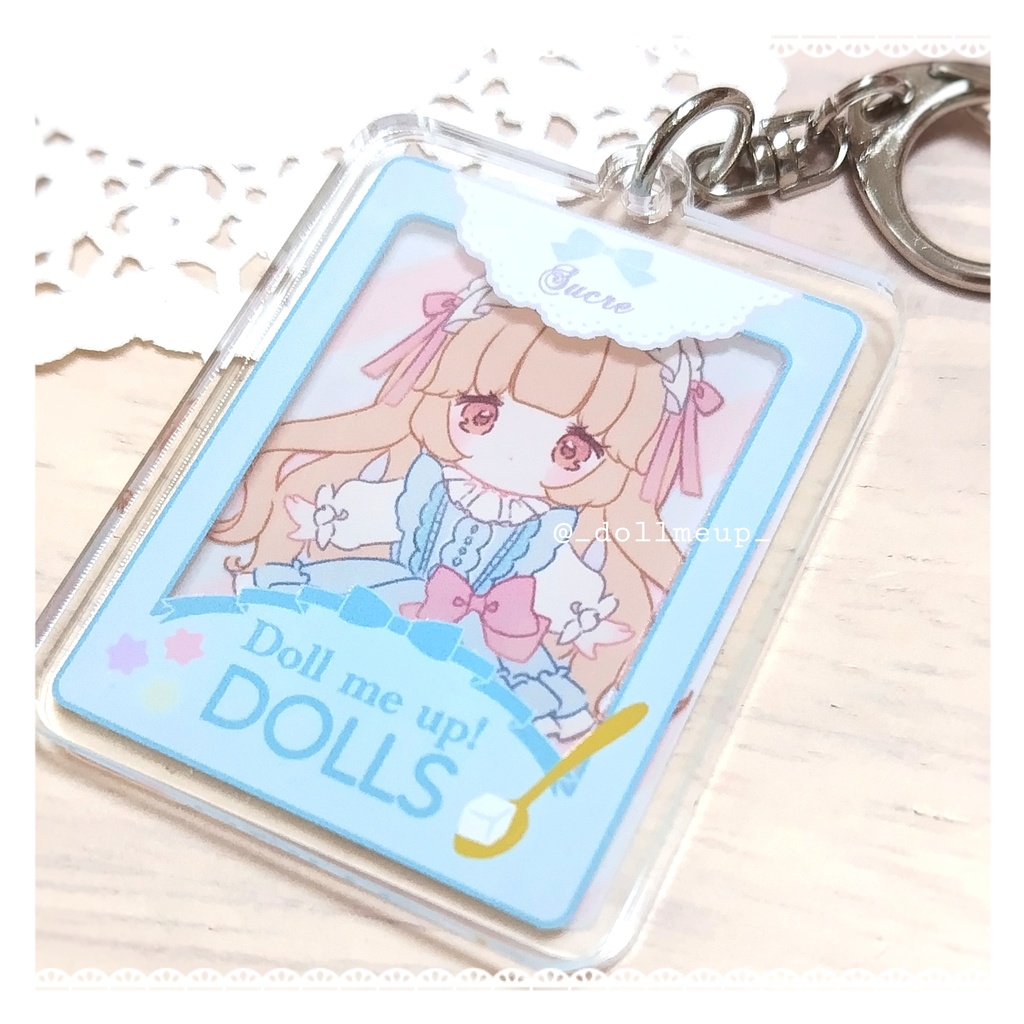 New🎀ドールパッケージ風アクキー