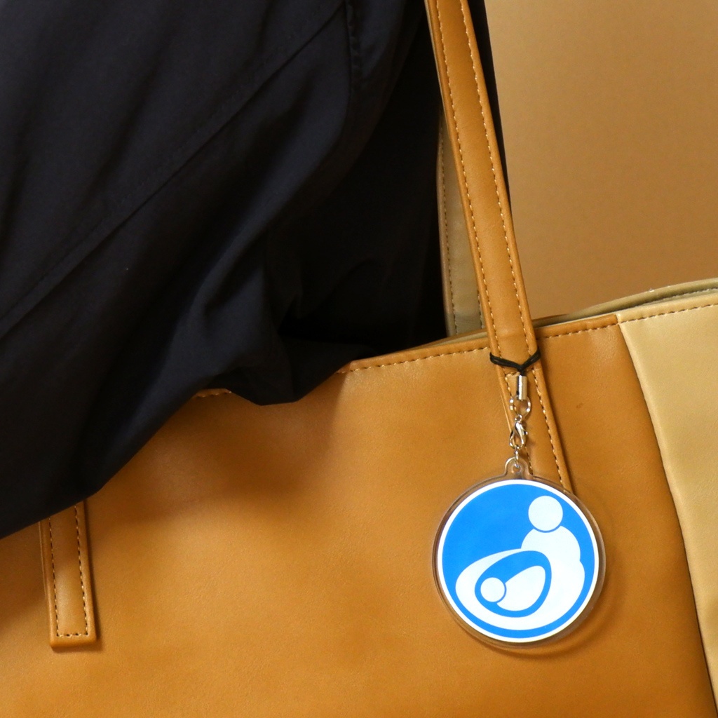 マタニティピクトグラム アクリルキーホルダー