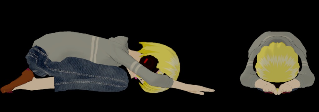 【無料】めりーさんのポーズ集1