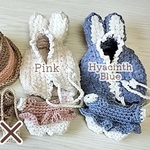 Simple〰️🤍baby bunny set🍼🐰