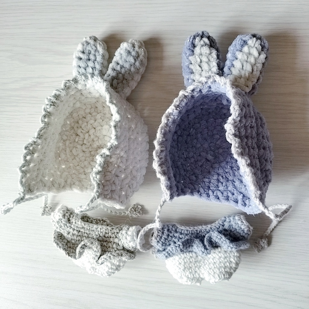 Simple〰️🤍baby bunny set🍼🐰
