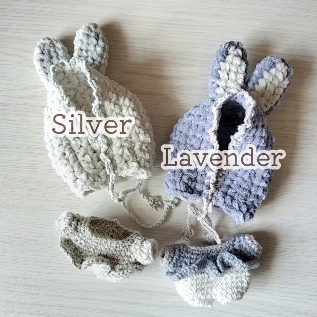 Simple〰️🤍baby bunny set🍼🐰