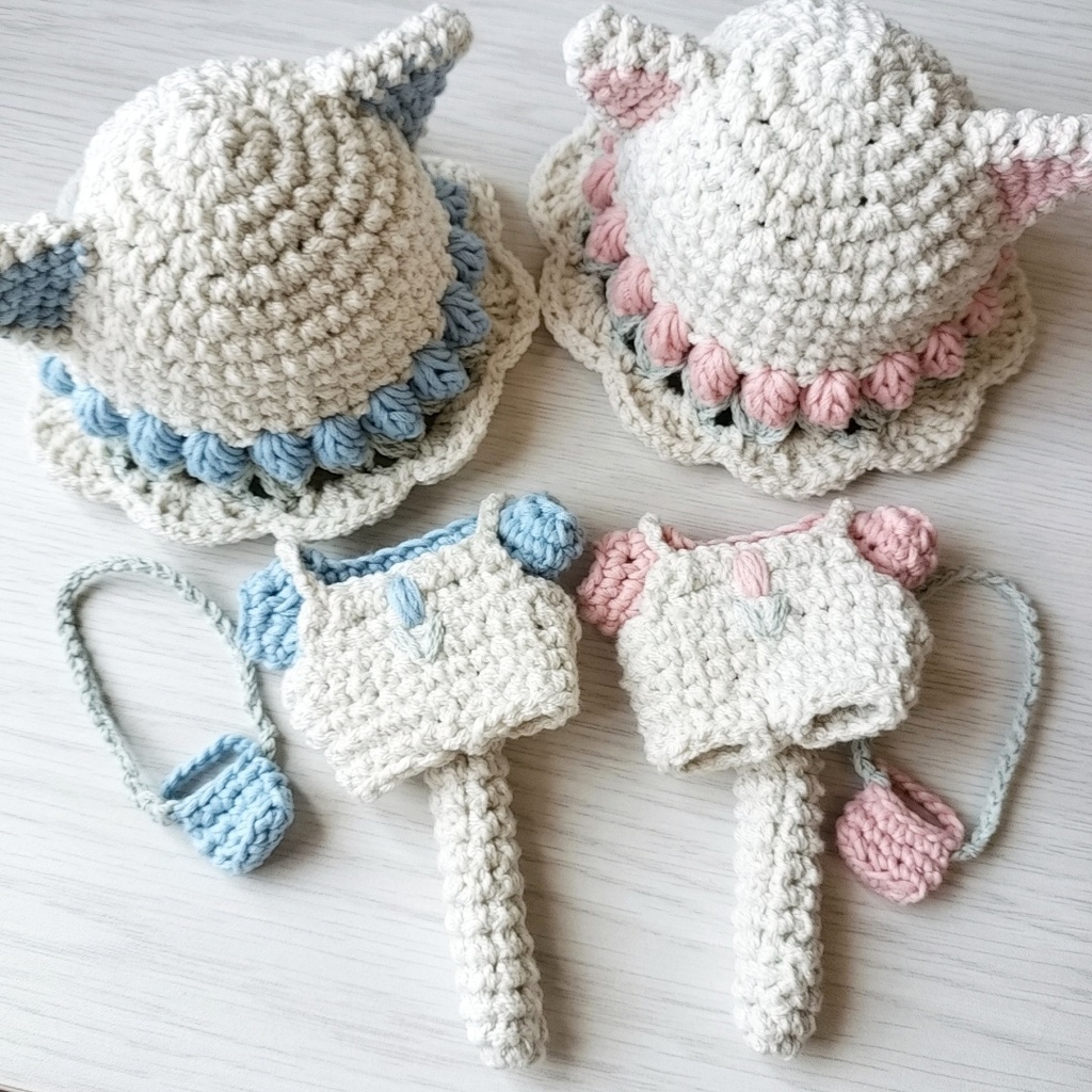 🌷TULIP畑のネコchan ฅ set