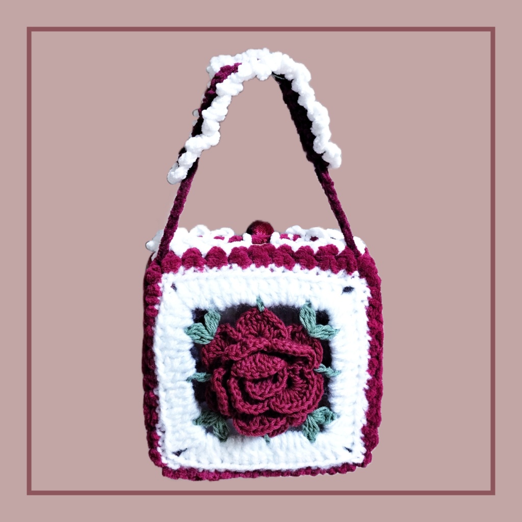 8cmぬい2体用🥀Rose Nui Bag🌹