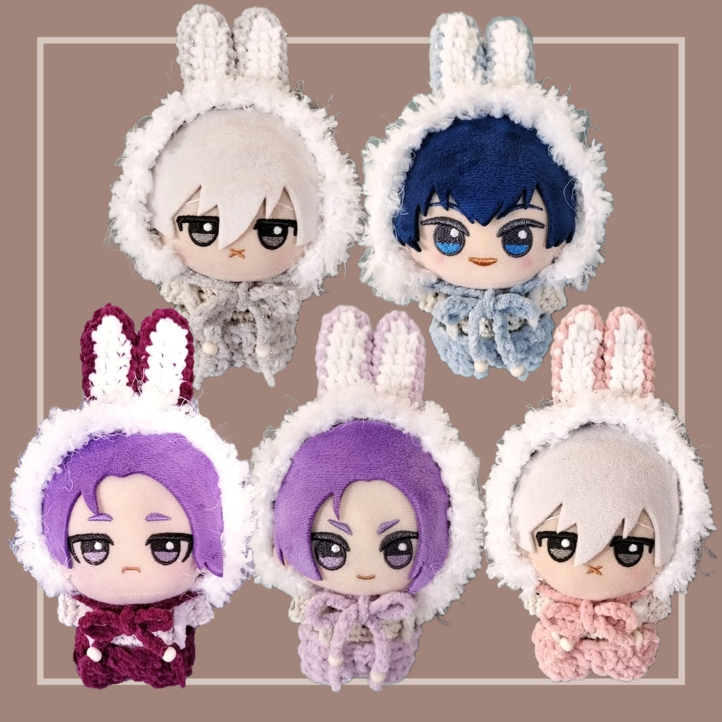 雪うさぎさんset(“. .”)⸒⸒ෆ ᩚ