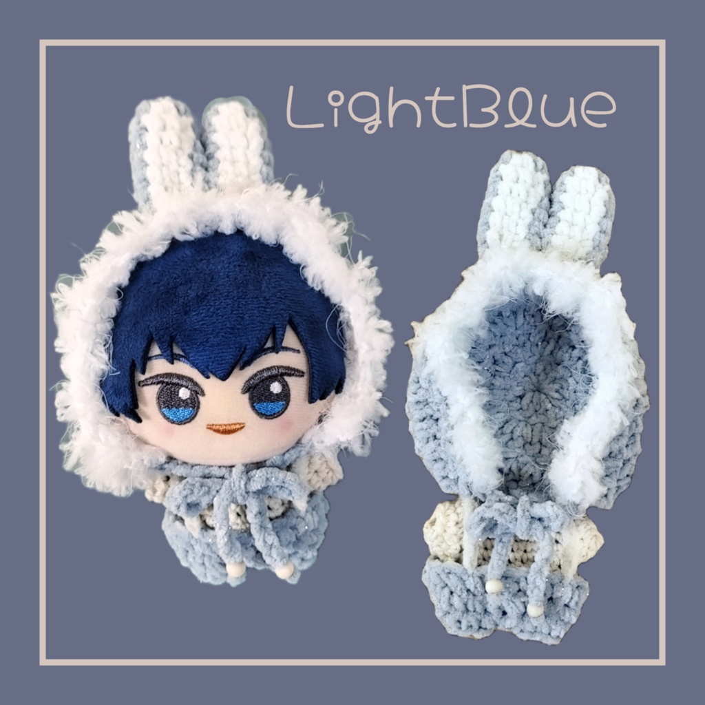 雪うさぎさんset(“. .”)⸒⸒ෆ ᩚ