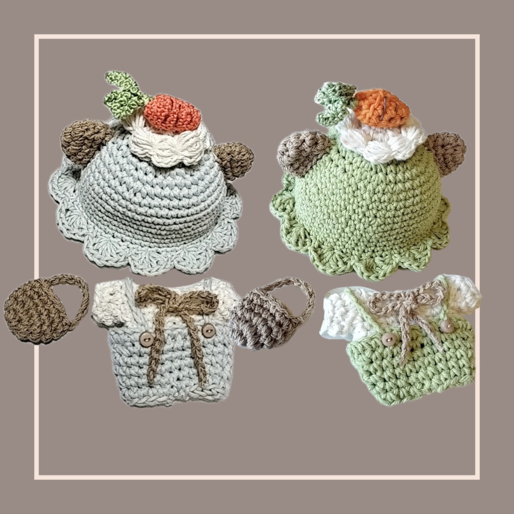 人参ケーキのくまさんset🧸