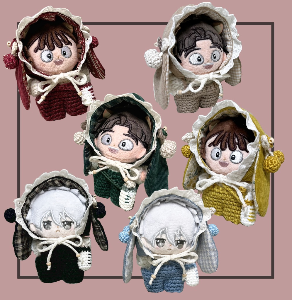 【8cm】バブうさset🐰🍼