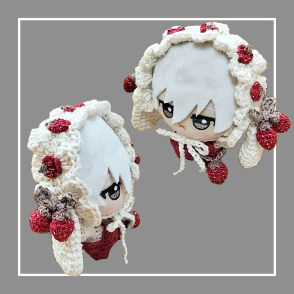 【再販】苺いっぱいうさぎ🍓🐰Antique🗝