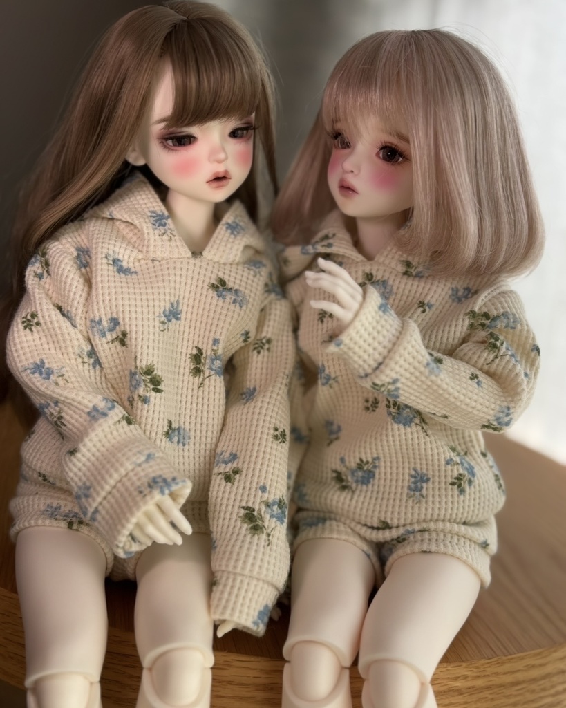 花柄ルームウェアセット