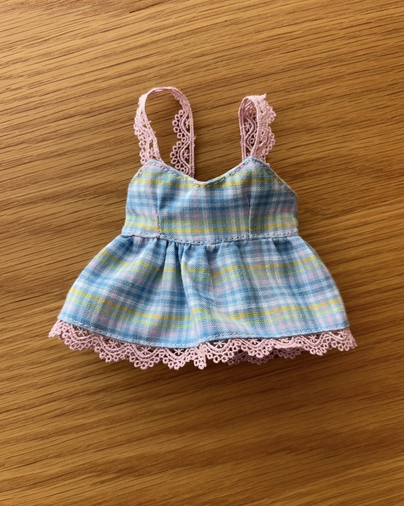 チェックチュニック