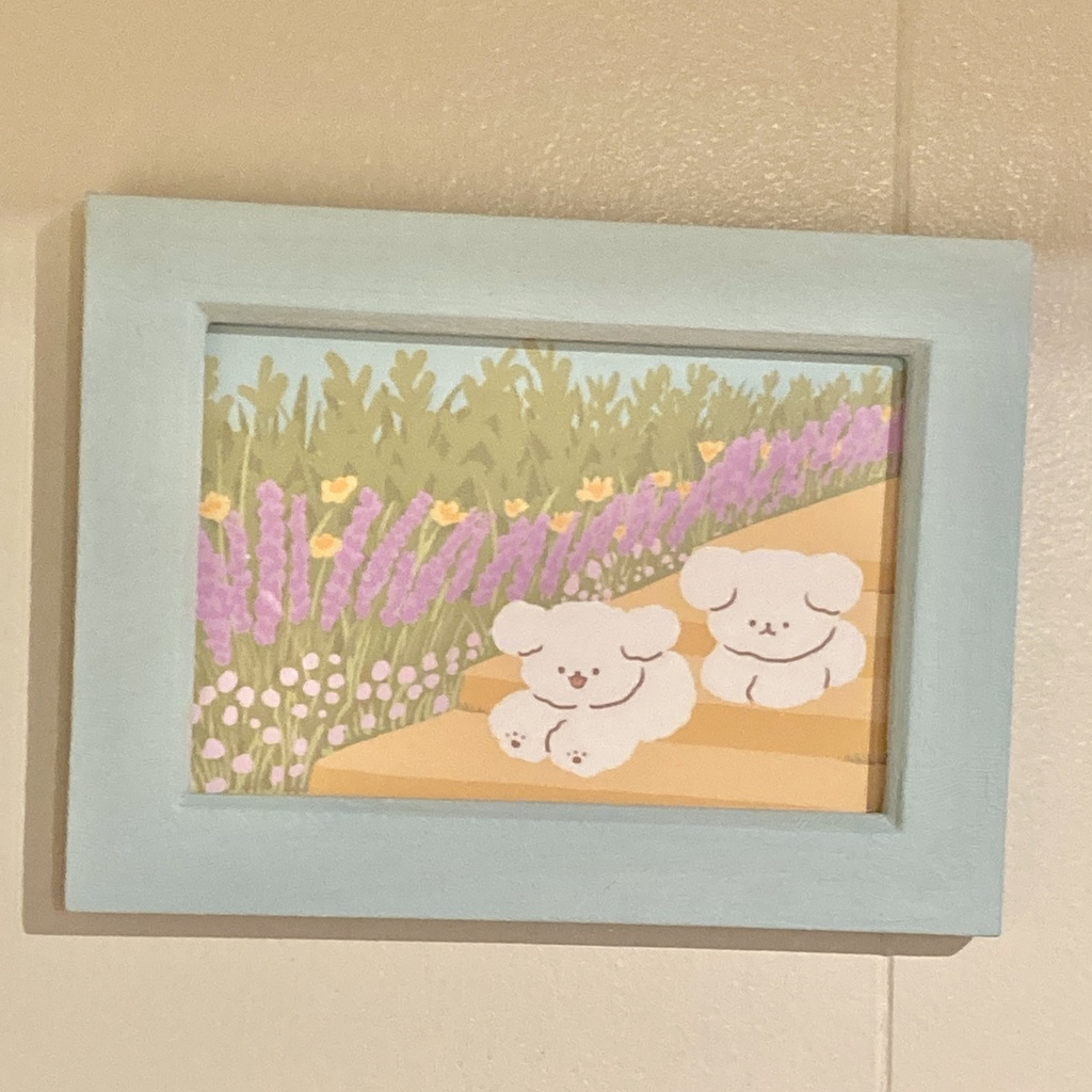 犬のイラスト作品【サインとエディション(限定部数)付き】