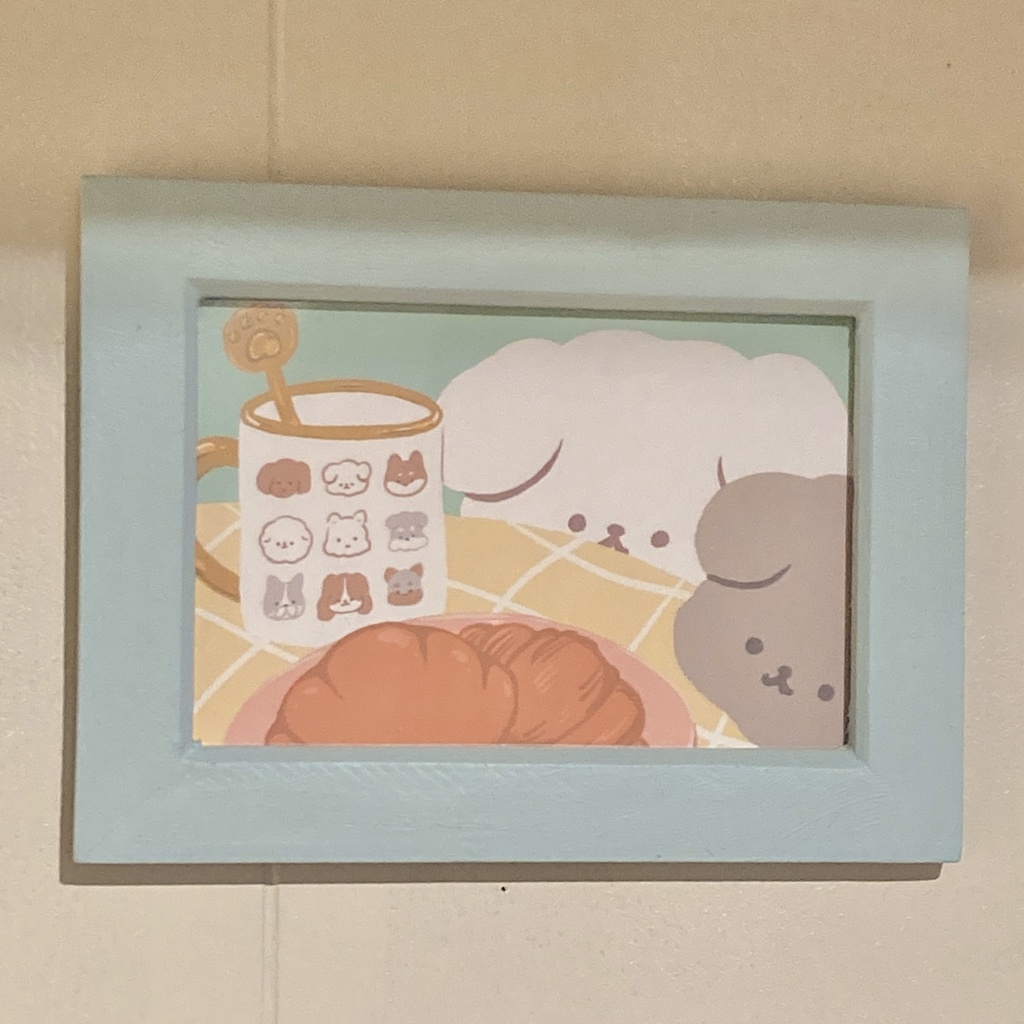 犬のイラスト作品【サインとエディション(限定部数)付き】