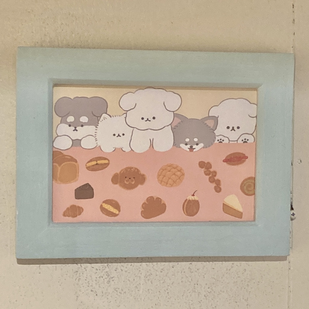 犬のイラスト作品【サインとエディション(限定部数)付き】