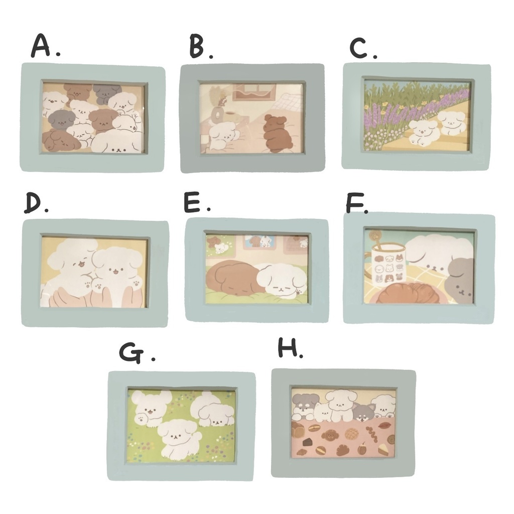 犬のイラスト作品【サインとエディション（限定部数）付き】