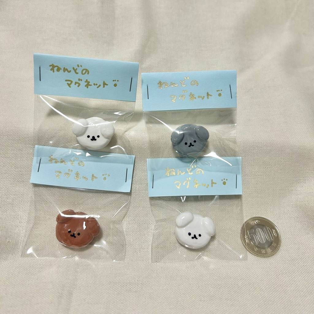 鉢植えおいぬちゃんのメモスタンド(おまけ付)