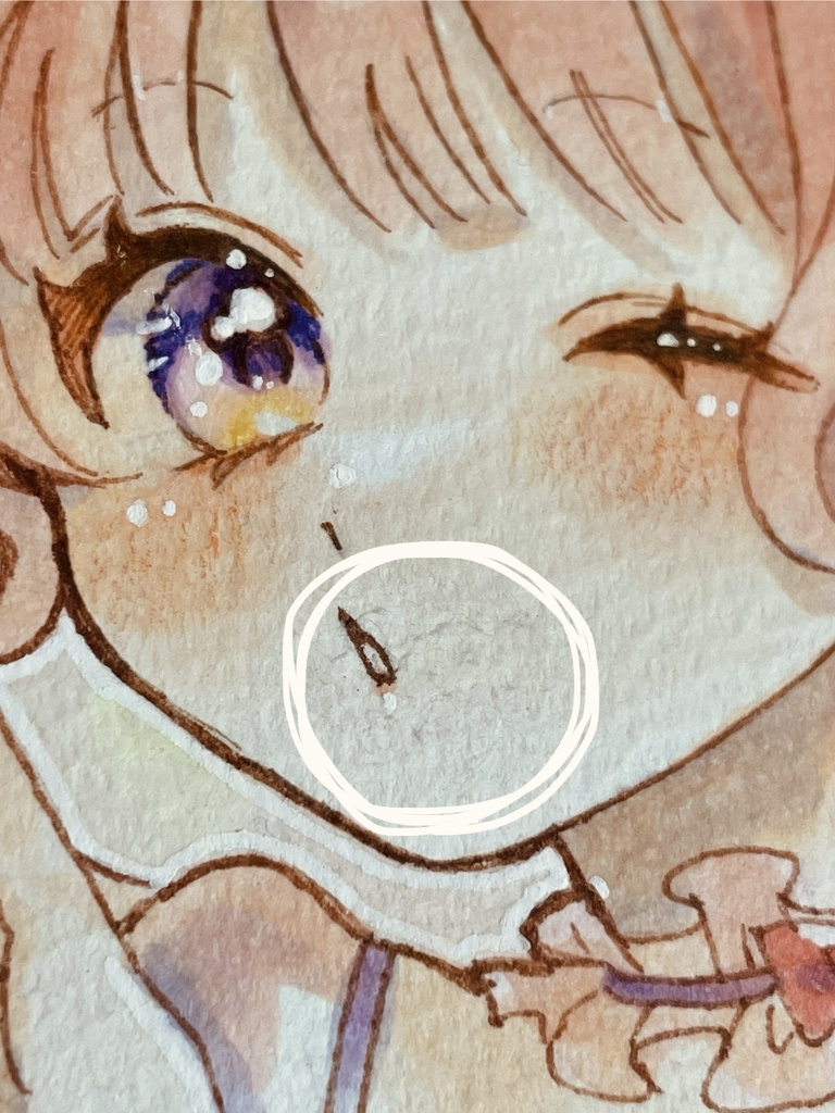 オリジナルイラスト 女の子イラスト コピックイラスト