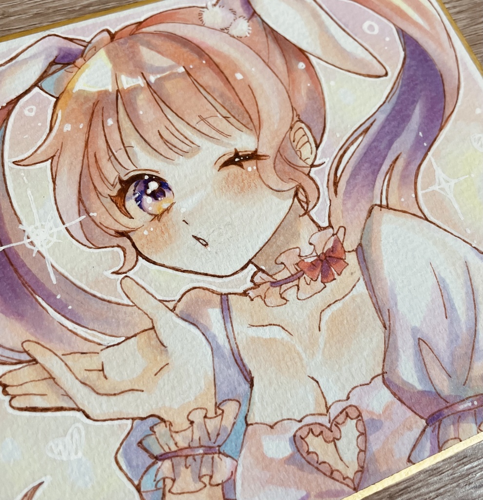 オリジナルイラスト 女の子イラスト コピックイラスト