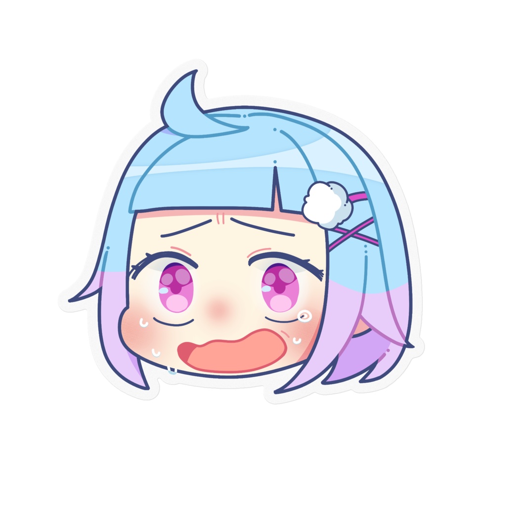 【水瀬ぴの】ぴの虐ステッカー