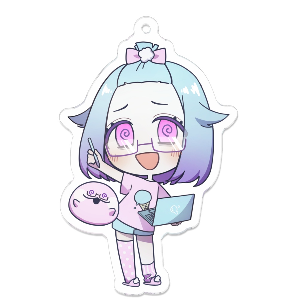 進捗ダメぴの アクリルキーホルダー