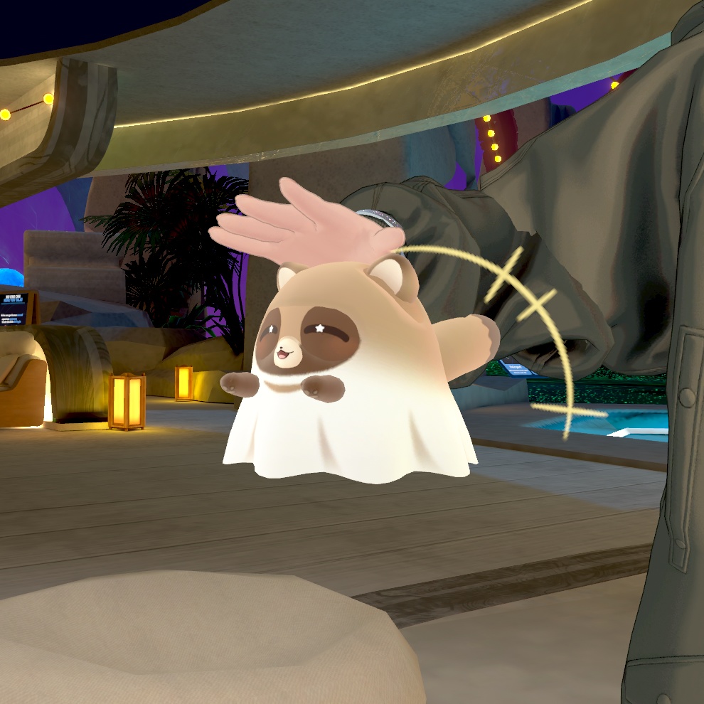 宇宙を旅するペット幽霊【アムア】<VRChat想定>