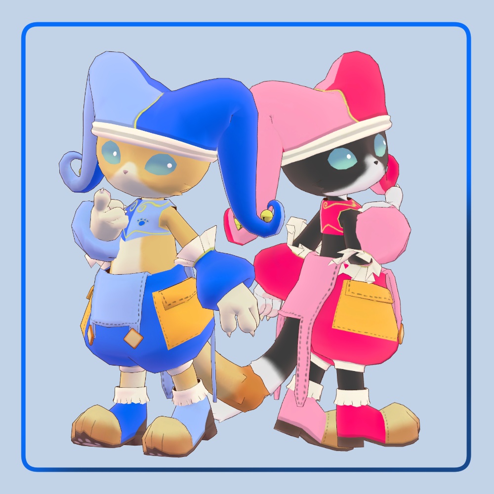 ラグシア Laguchat【VRC想定オリジナル3Dモデル】