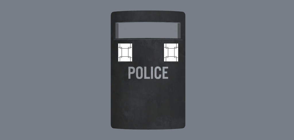 【VRChat想定】バリスティックシールド