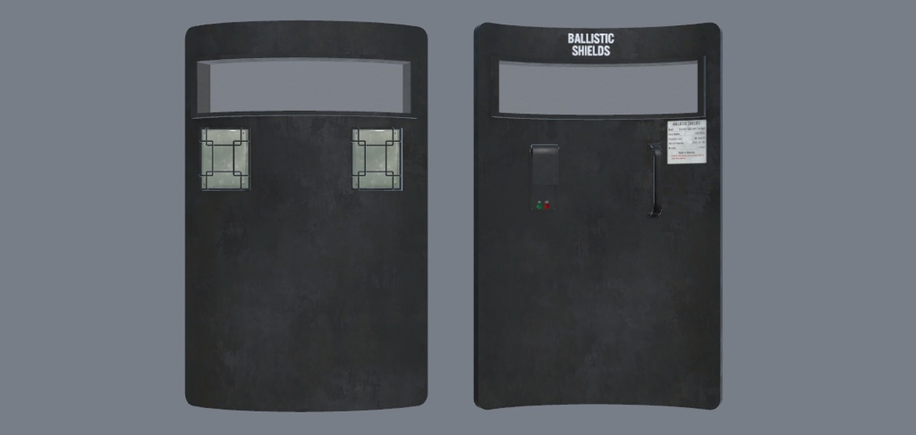 【VRChat想定】バリスティックシールド