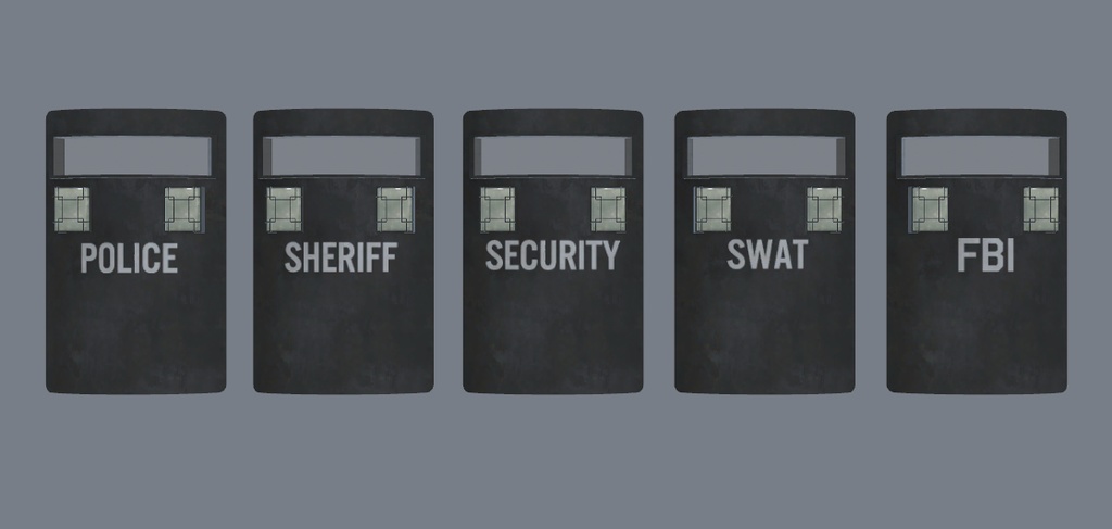 【VRChat想定】バリスティックシールド